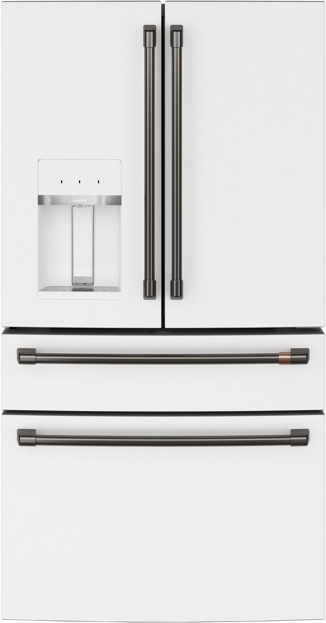 Café™ Brushed Black Refrigeration Handle Kit-2
