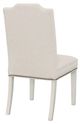 Fairfield® Customizable Entree Dining Empire Short Back Tufted Dining Chair with Linen Legs-3