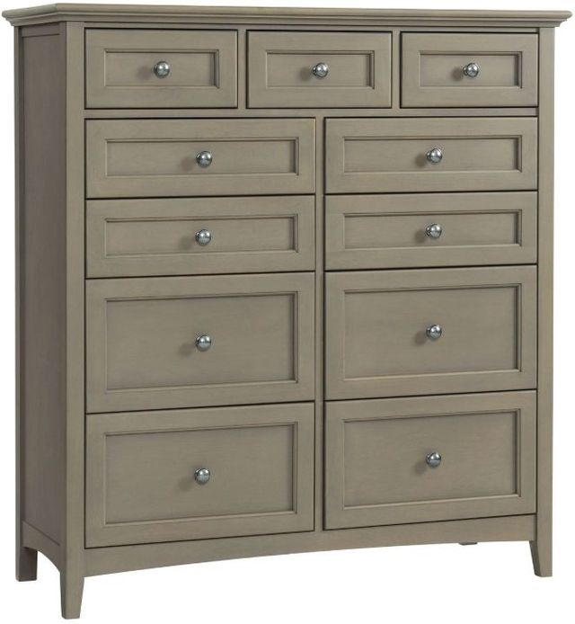 Whittier Wood® Furniture McKenzie Fieldstone 11-Drawer Chest-0