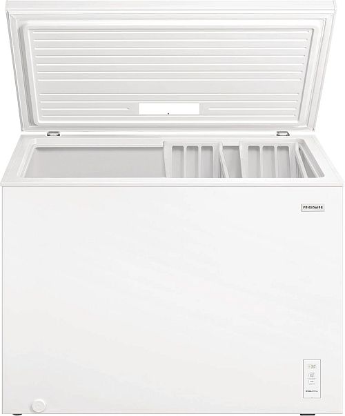 Frigidaire® 42" 10.4 Cu. Ft. White Convertible Garage Ready Chest Freezer-1