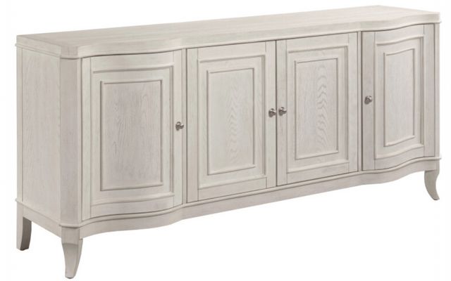 Hammary® Harmony Angeline White Entertainment Console