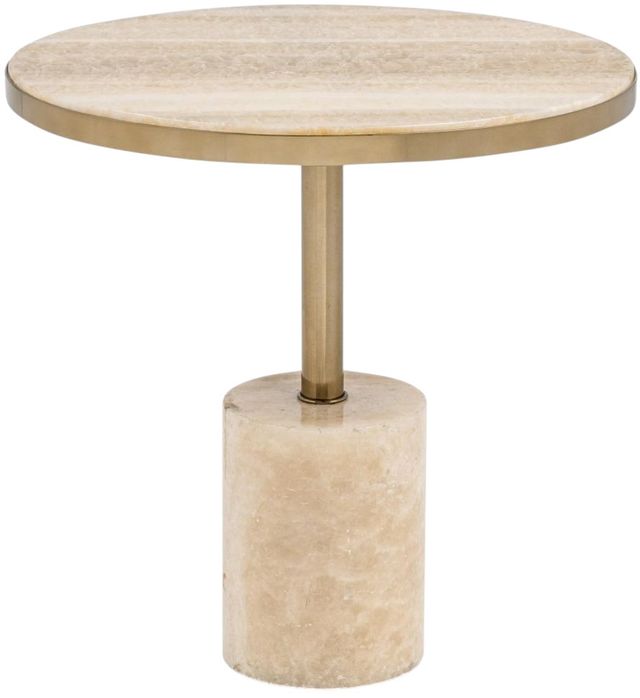 Classic Home Jordyn Champagne Large Accent Table-0