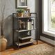 ACME Furniture Itzel Antique Oak/Sandy Gray Bookcase-2