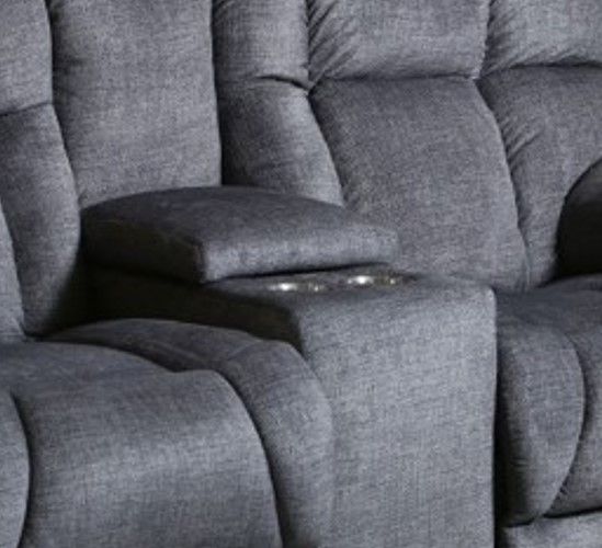 Southern Motion™ Customizable Wild Card Power Reclining Loveseat with Headrest, Console, Cupholders and Next Level-2