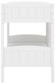 HH2 Home Alexis White Twin Bunk Bed-2