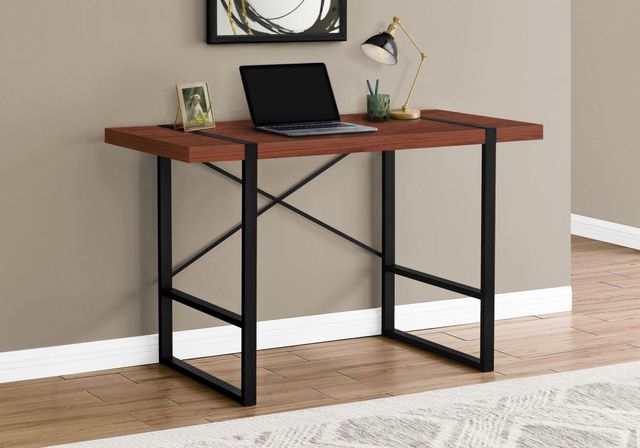 Bureau d'ordinateur couleur cerisier de Monarch Specialties Inc.