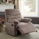 ACME Furniture Arcadia Light Brown Manual Recliner-1
