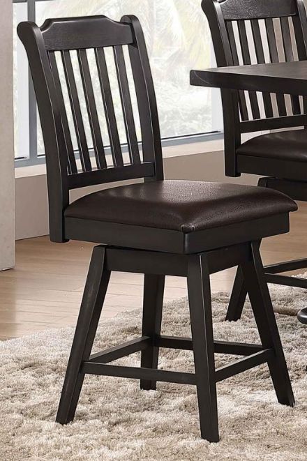 Urban Styles Furniture Memphis 6-Piece Espresso Counter Height Dining Set-2