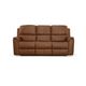 Flexsteel Henrick Triple Power Reclining Sofa with Drop Down Table-1
