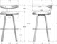 Amisco Customizable Asher Swivel Bar Stool-2