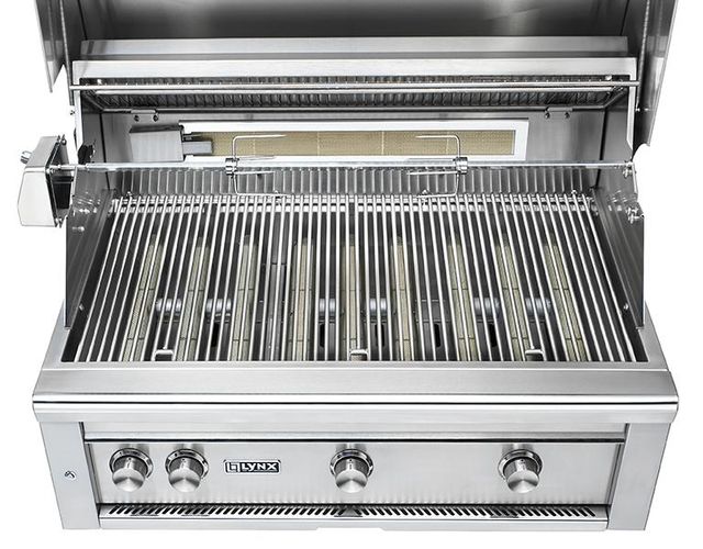 LYNX® Professional 3-Burner Desert Sage Built-In Liquid Propane Grill with Rotisserie-3