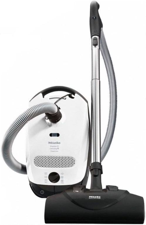 Miele Vacuum Classic C1 Cat & Dog Lotus White Canister Vacuum-0