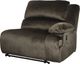 Signature Design by Ashley® Clonmel 3-Piece Chocolate Manual Reclining Left Arm Facing Chaise Sectional-4