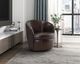 Homelegance® Tanner Bronze Swivel Accent Chair-1