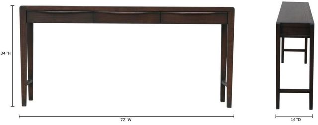 Nest Home Collections Giselle Java Console Table-2