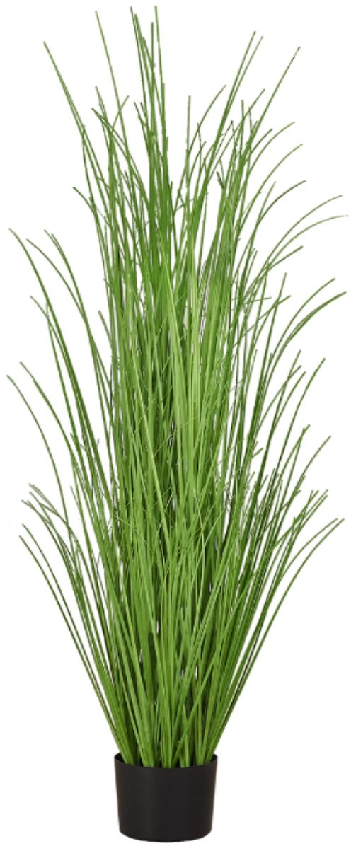 Monarch Specialties Inc. Black 47" Artificial Potted Grass Tree-0