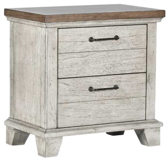Steve Silver Co. Bear Creek Honey/White Nightstand-0