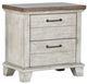 Steve Silver Co. Bear Creek Honey/White Nightstand-0
