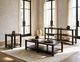 International Furniture Direct Liana Dark Brown Console Table-2