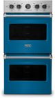 Viking® 5 Series 27" Alluvial Blue Professional Built In Double Electric Premiere Wall Oven-0