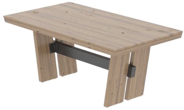 Canadel Customizable Loft Base LU Rectangular Dining Table-2