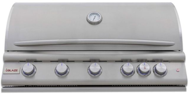 Blaze® Grills Premium LTE+ 5-Burner Stainless Steel Built In Liquid Propane Grill-0