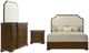 Coaster® Garland 4-Piece Brown Cherry/Cream Queen Bedroom Set-0