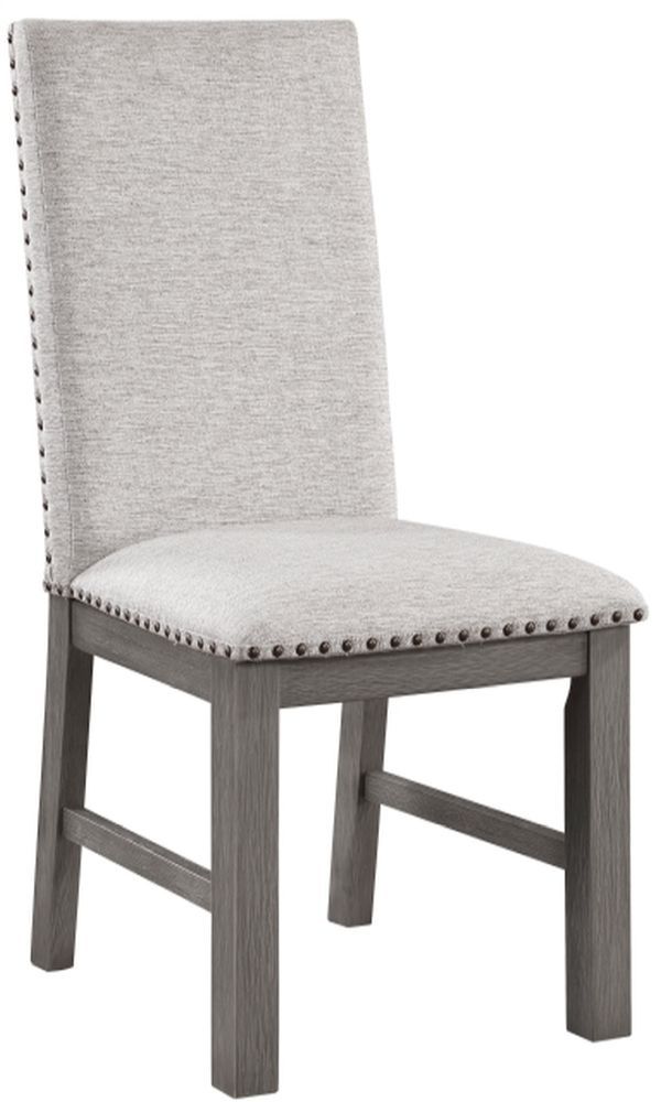 Homelegance® Gresham Gray Side Chair-0