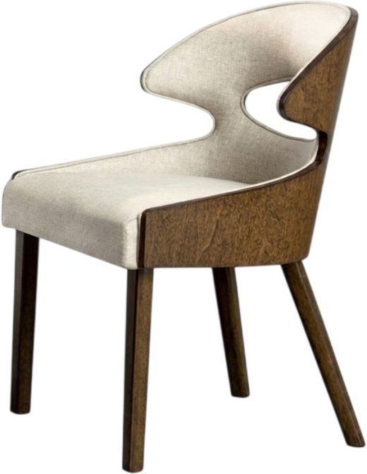 New Classic® Home Furnishings Karsen 5-Piece Light Beige/Walnut Table Dining Set-3