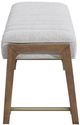 Bernards Elure Latte Dining Bench-3