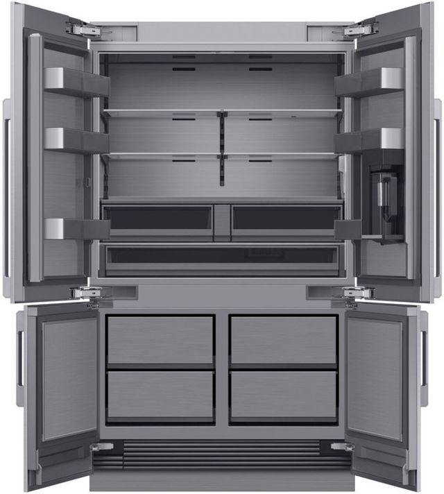 Dacor® 48" 27.7 Cu. Ft. Panel Ready Built-In French Door Refrigerator with SteelCool™-1