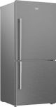 Beko 30 in. 16.2 Cu. Ft. Fingerprint Free Stainless Steel Counter Depth Bottom Freezer Refrigerator-2