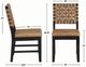 Steve Silver Co. Reid Black/Saddle Brown Side Chair-2