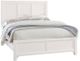 Vaughan-Bassett Cool Farmhouse Soft White Queen Panel Bed-0