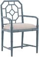 Furniture Classics Wilson Beige/Light Blue Arm Chair-0