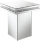 Coaster® Elora Mirror Silver Accent Table-0