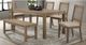 Coaster® Scottsdale 6-Piece Washed Brown Rectangular Dining Set-0