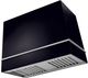 La Cornue Loge Series 44" Gloss Black Wall Mounted Range Hood with Polished Chrome Trim-0