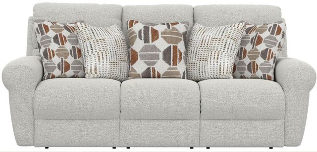 Catnapper® Kellen Ecru/Morocco Power Lay Flat Reclining Sofa with Zero Gravity-1