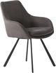 Primo™ International Dining Jordyn 2-Piece Plush Grey Dining Chair Set-0