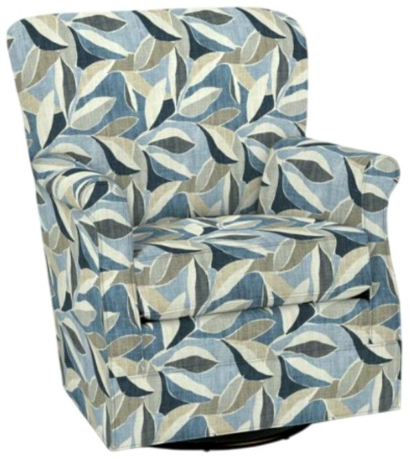 Craftmaster® Customizable Craftmaster Essentials Curved Back Swivel Glider Chair-0