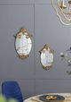 A & B Home Antique Gold Decorative Wall Mirror-4