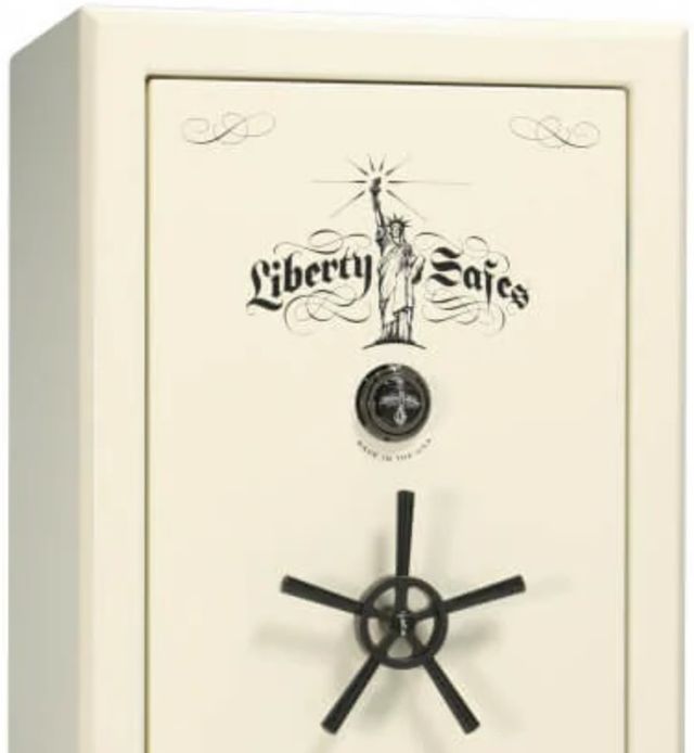 Liberty Safe Presidential White Marble 25 Mechanical Lock Gun Safe-1