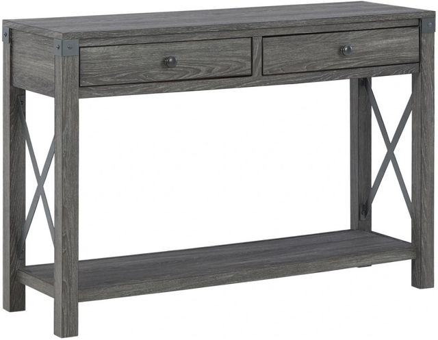 Signature Design by Ashley® Freedan Grayish Brown Console Sofa Table