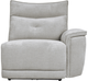 Homelegance® Tesoro 6-Piece Mist Gray Modular Power Reclining Sectional with Power Headrest-5