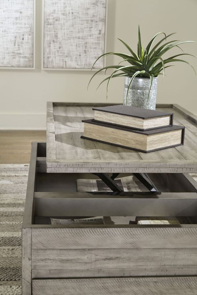 Signature Design by Ashley® Naydell Gray Lift Top Coffee Table-3