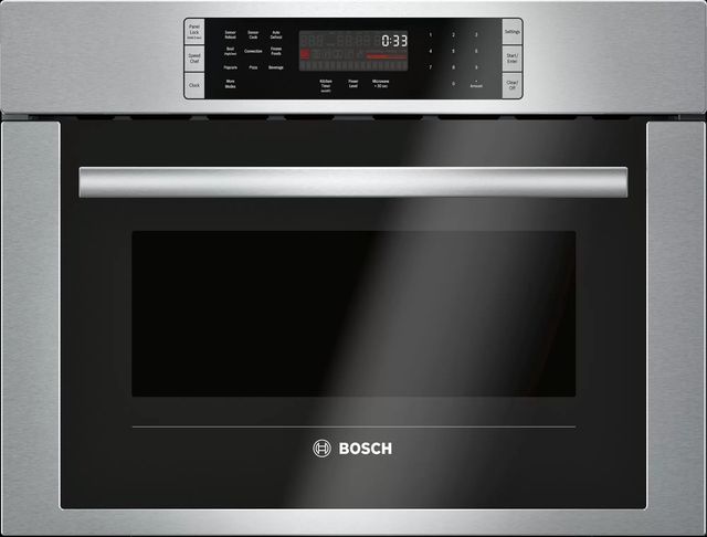 Bosch® 500 Series 24" 1.6 Cu. Ft. Stainless Steel Electric Speed Oven-0