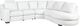 Palliser® Furniture Customizable Flex 5-Piece Right Arm Facing Curved Sectional and Bumper-0