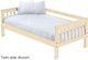 Crate Designs™ Furniture Unfinished Full Mission Day Bed-0