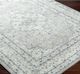 Surya Hera Gray/White 4'x6' Area Rug-2